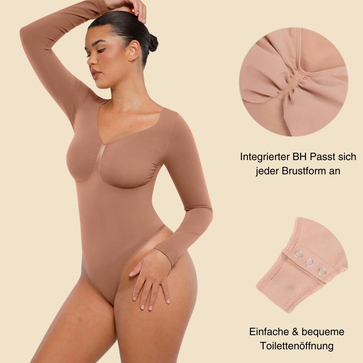 Bodysuit Shapewear™ Mit String - Monoka