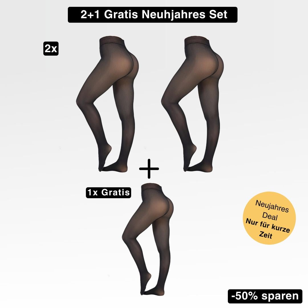 Fleece Strumpfhose™ 3er Set / 2+1 Gratis - Monoka