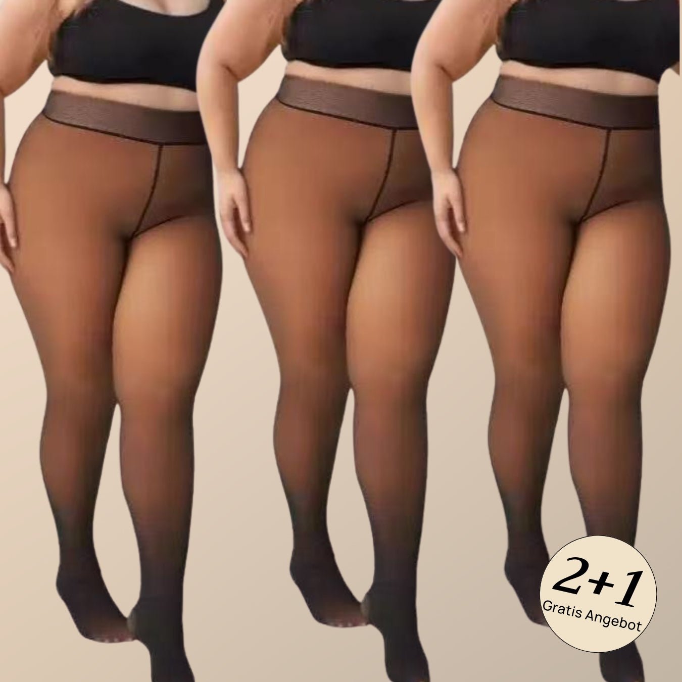 Fleece Strumpfhose™ 3er Set / 2+1 Gratis - Monoka