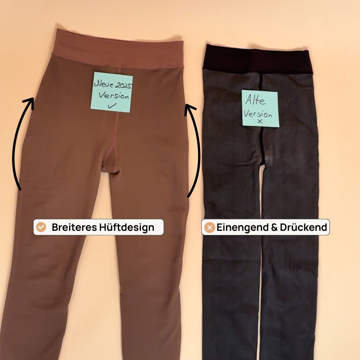 Fleece Strumpfhose™ - mit stilvoller & bequemer Naht - Monoka