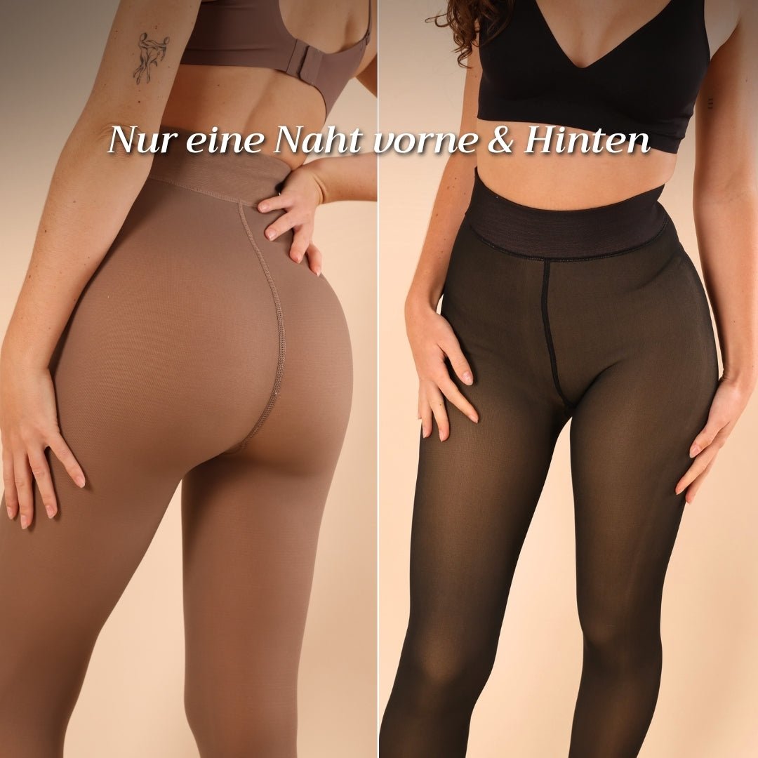 Fleece Strumpfhose™ - mit stilvoller & bequemer Naht - Monoka