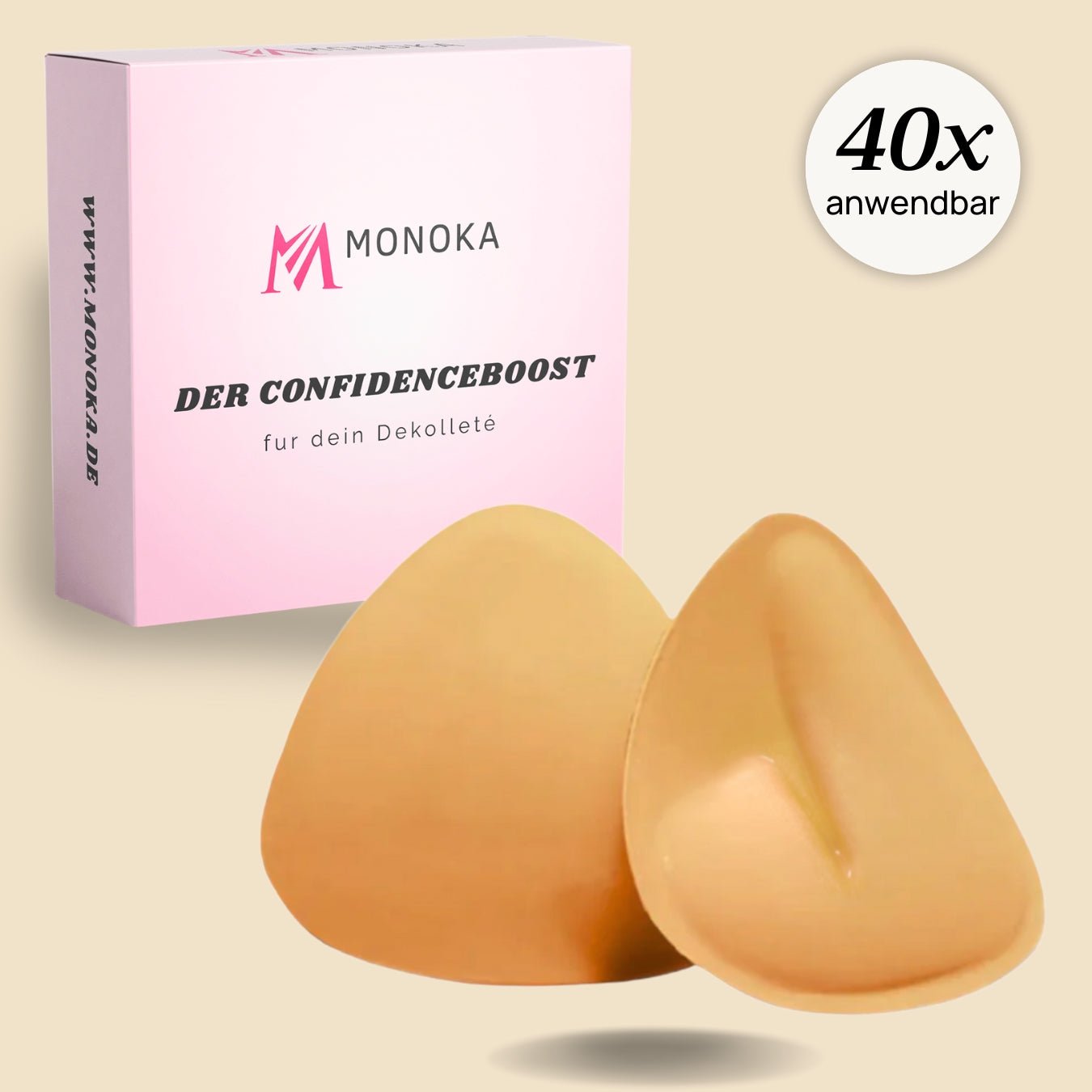 FlexPads™ patentierte Pushpads mit Knick - noch weicher & flexibler - Monoka