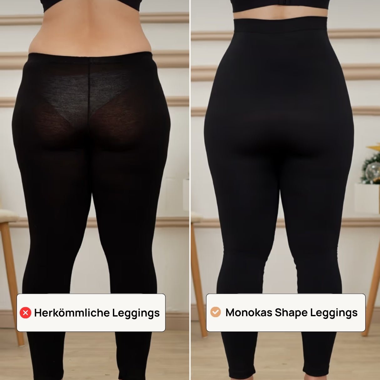 High Waist Shaping Leggings™ - Monoka