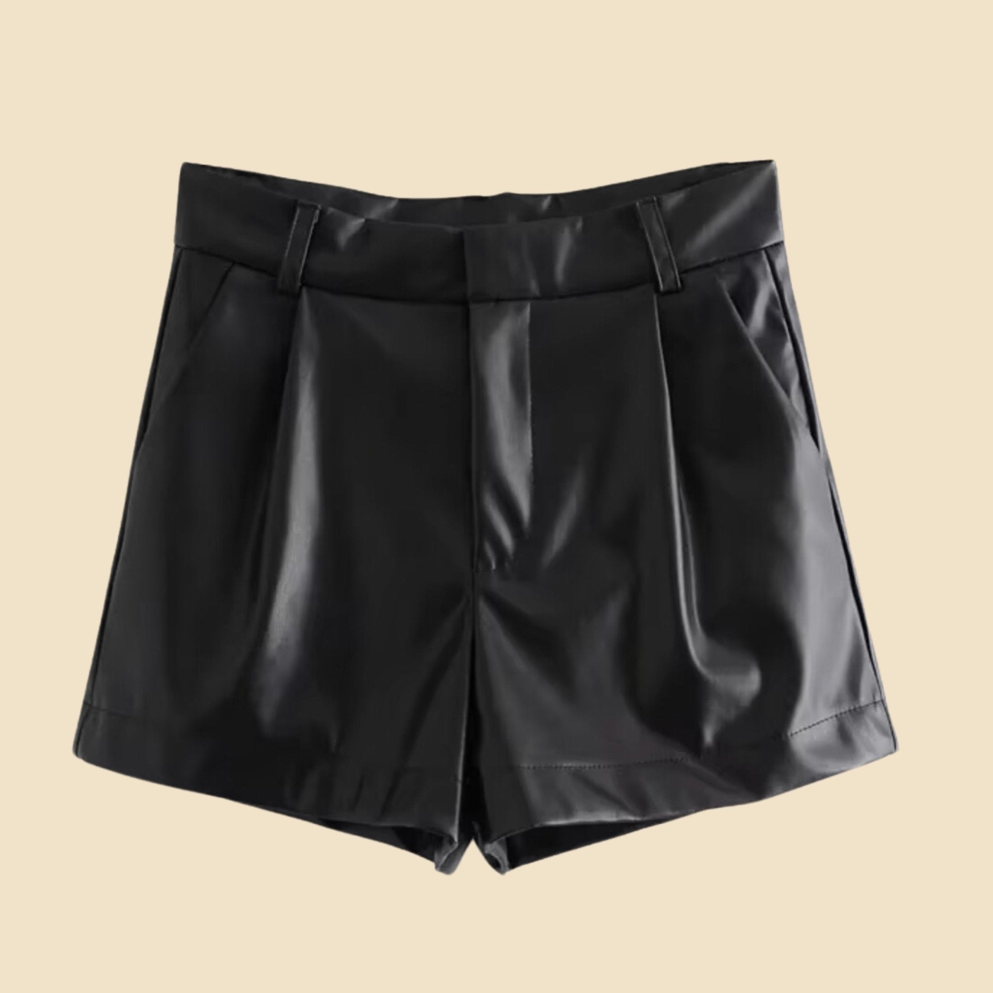 Kurze LederShorts™ Stylisch durch die Wintertage - Monoka
