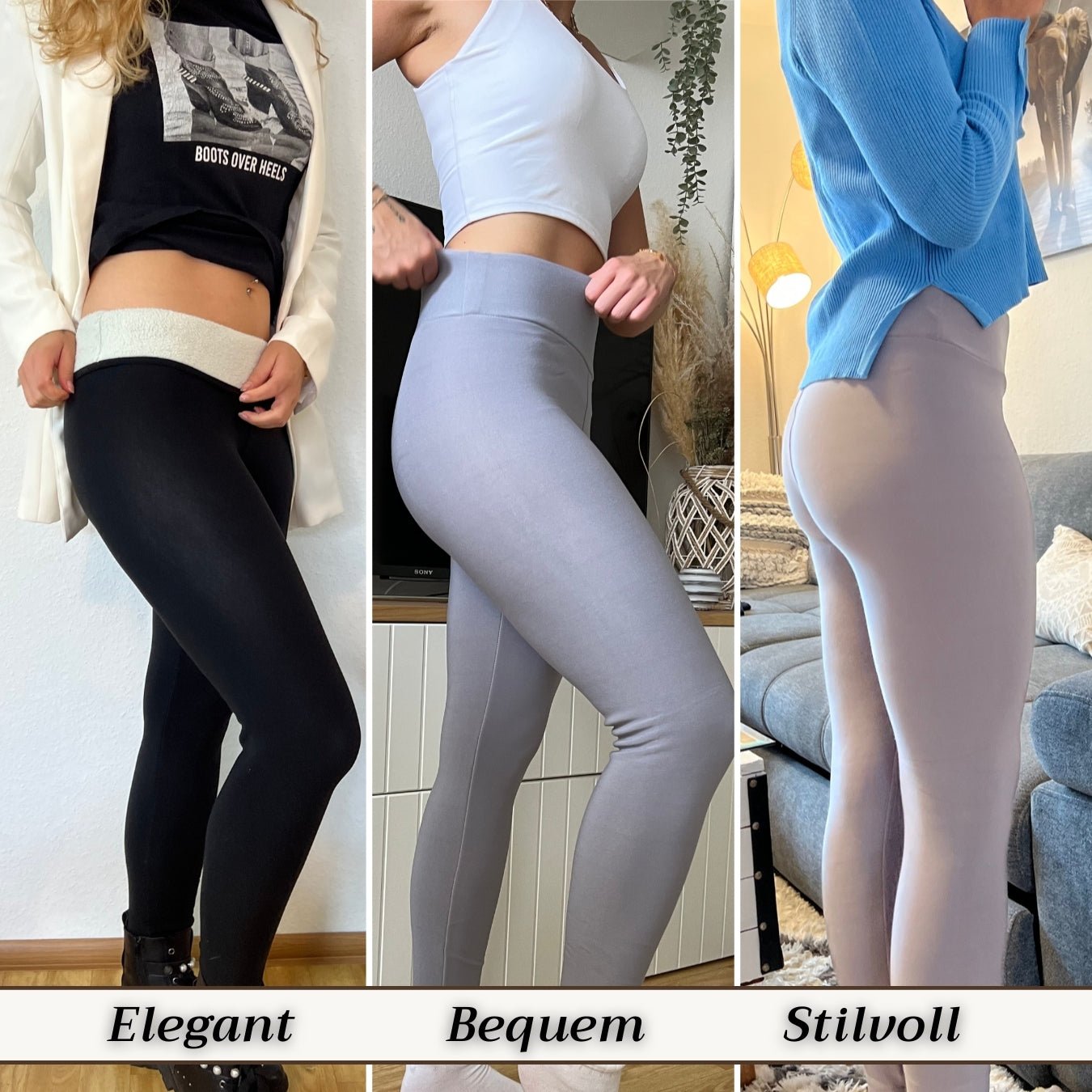 Max Bundle - Thermo Strumpfhose + Thermo Leggings - Monoka