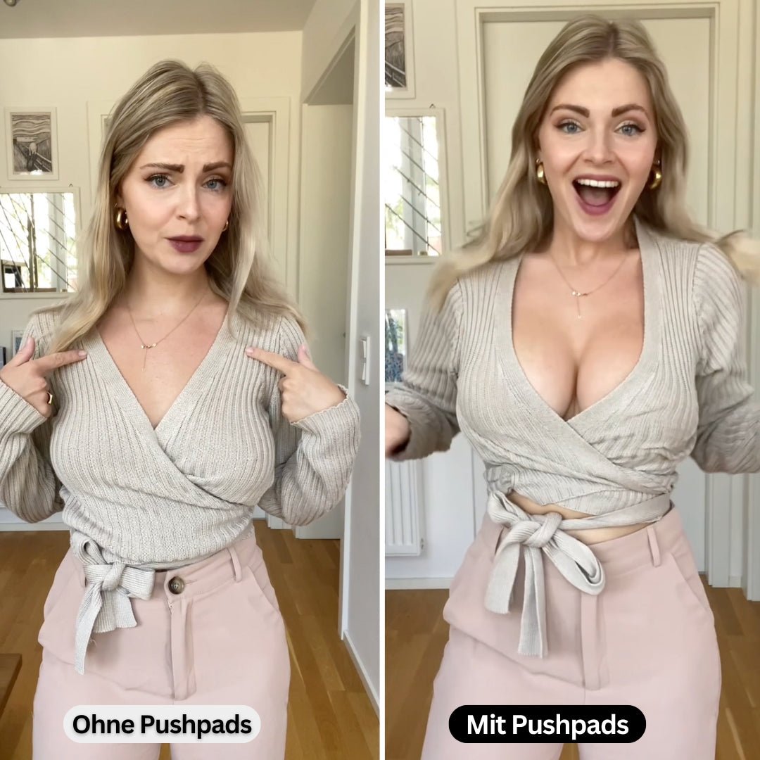 Monoka´s Pushpads™ Doppelseitig klebende Pushup Nippelcover - Monoka