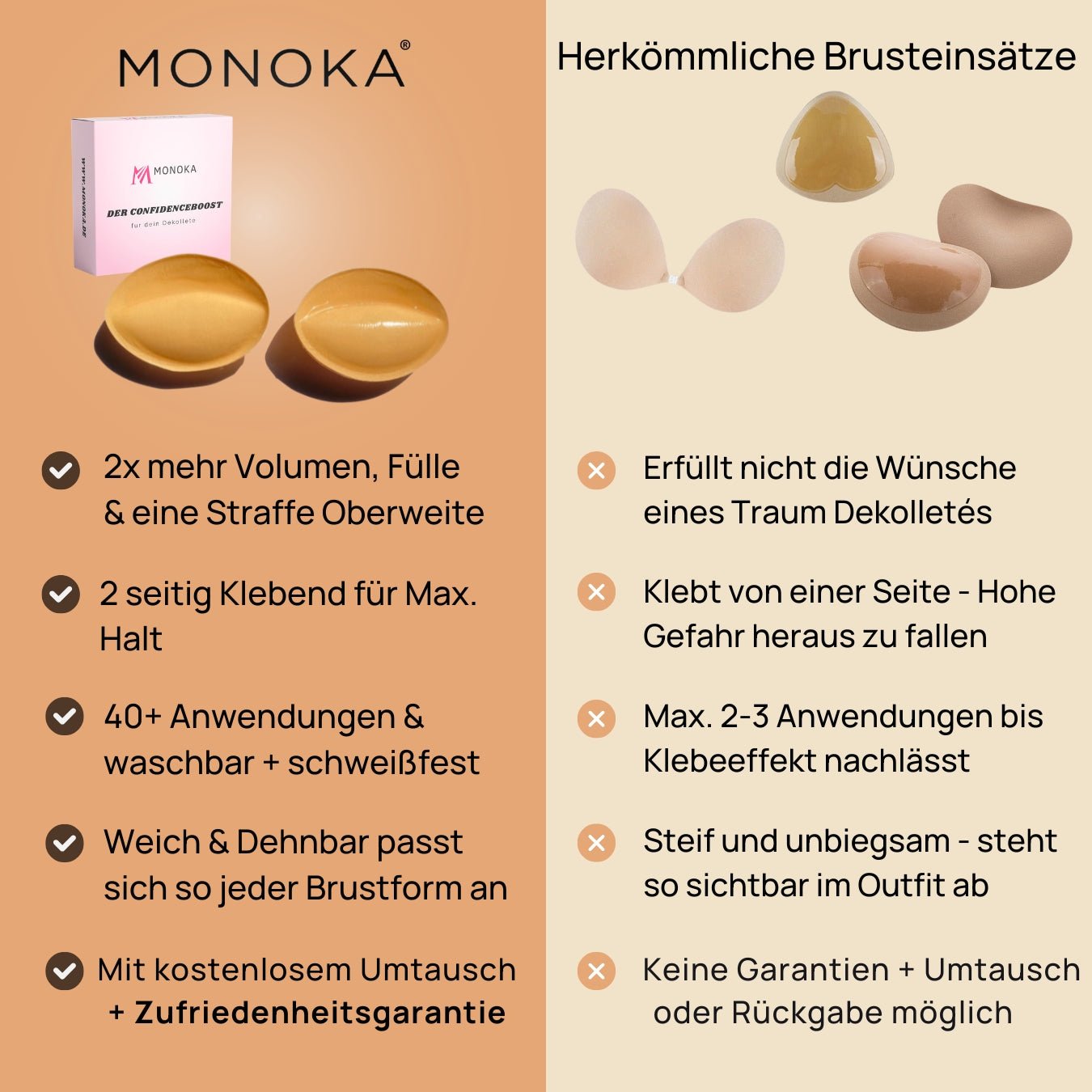 Oktoberfest Starterset™ - Dein Traumdekolleté ohne BH - Monoka