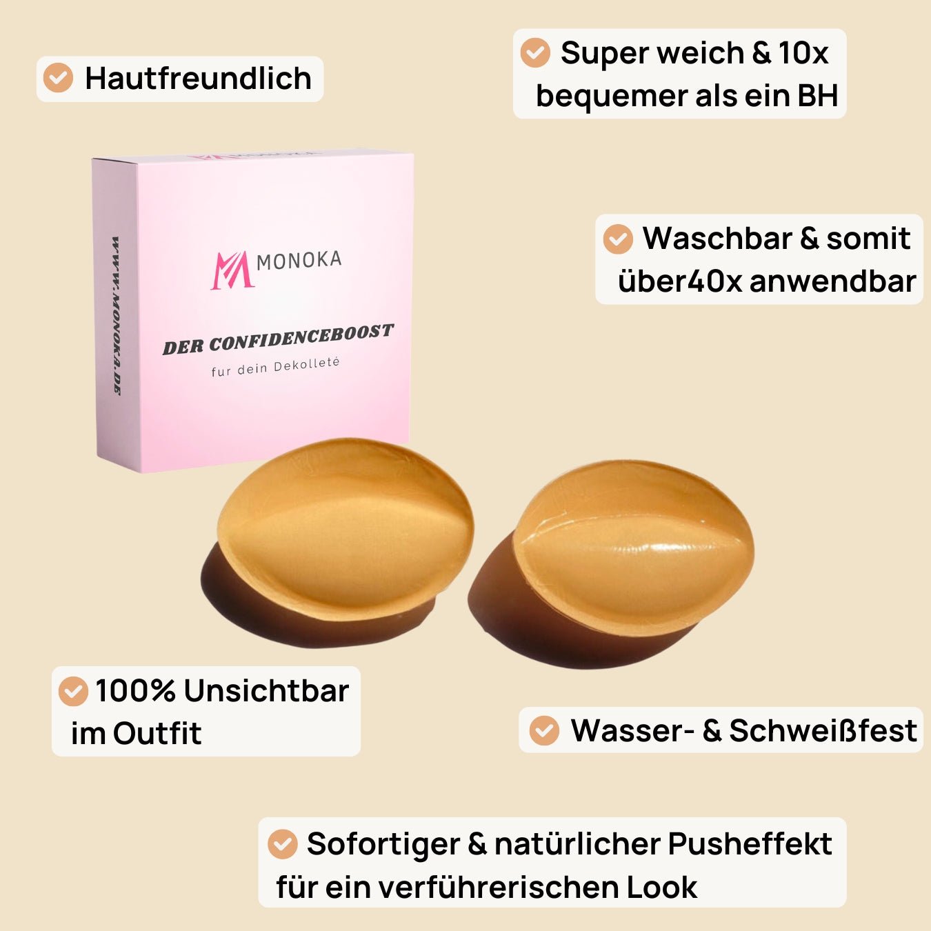 Oktoberfest Starterset™ - Dein Traumdekolleté ohne BH - Monoka