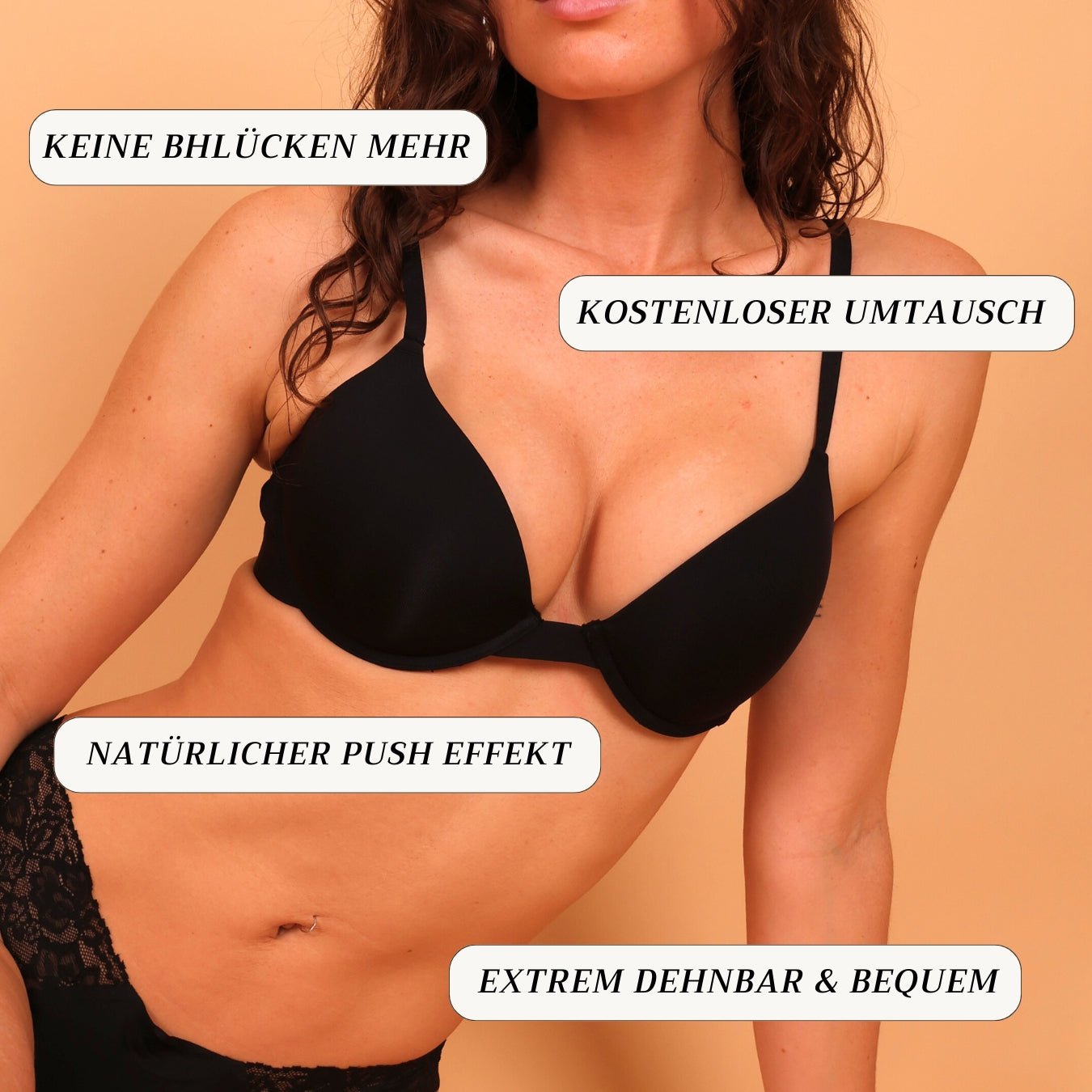 Perfect Fit Push - Up BH™ - Kein rutschen, kein drücken, keine BH Lücken - Monoka