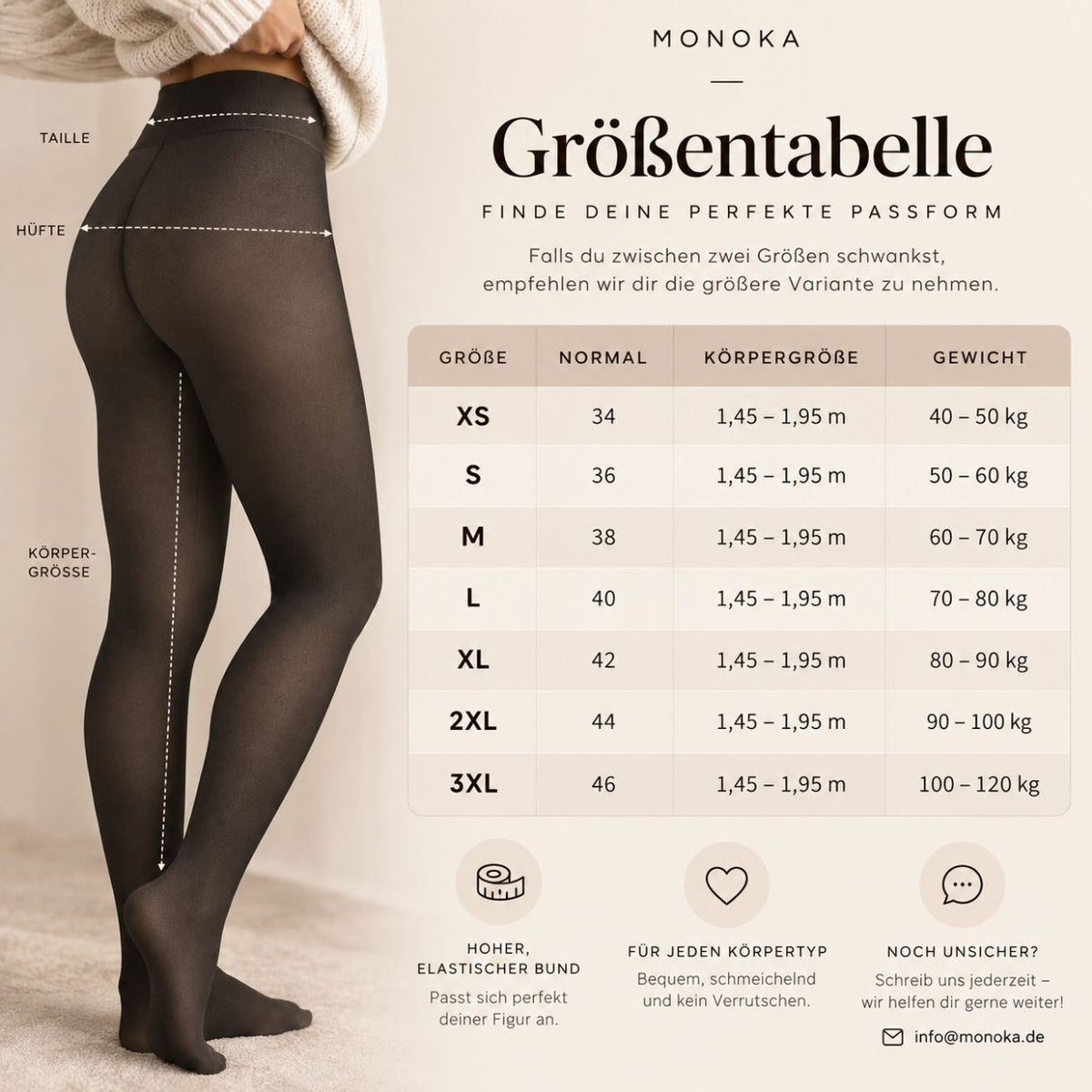Premium Fleece Strumpfhose™ - Monoka
