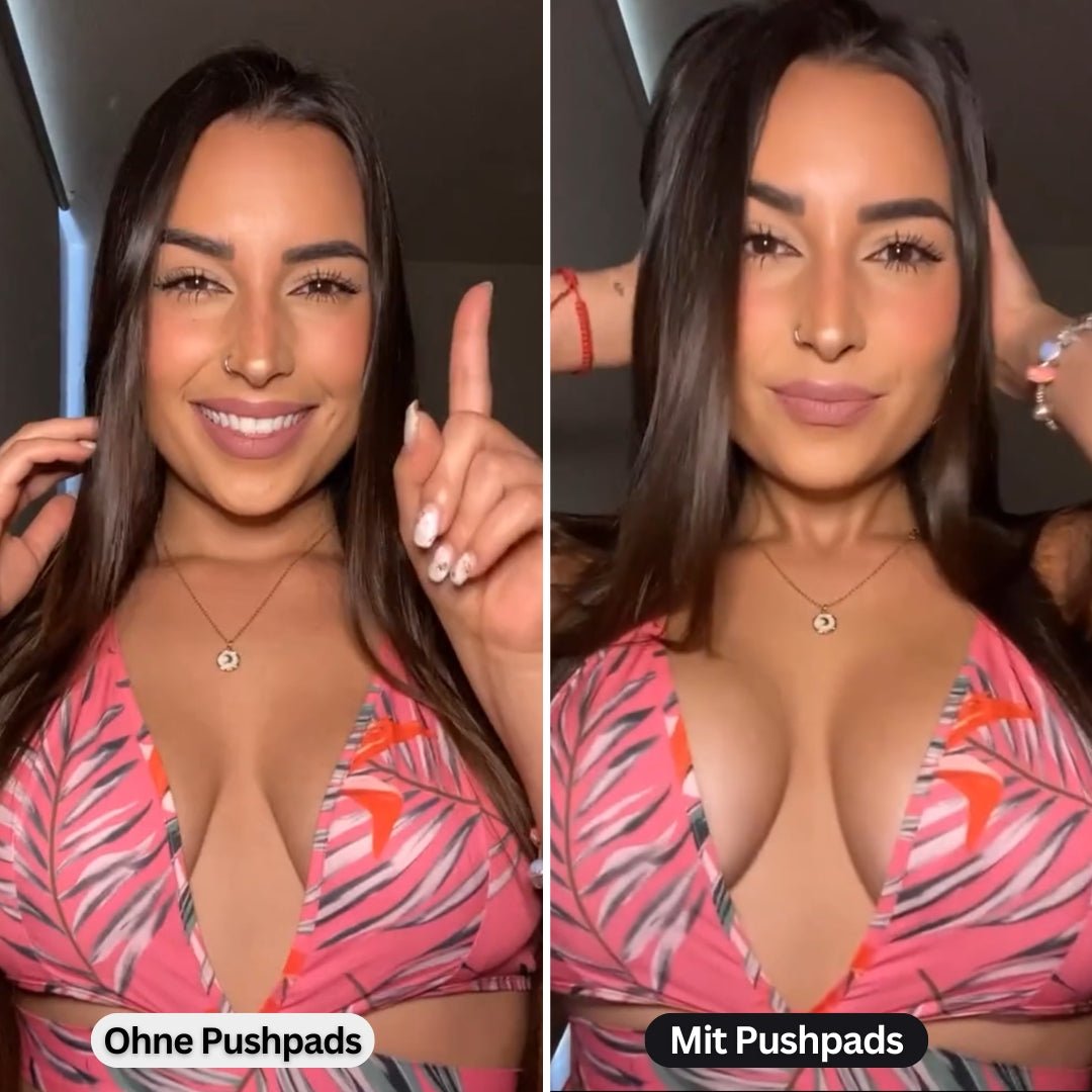 Pushpads™ 2 Seitig klebende Pushup Nippelcover - perfekt für Winter & Sommeroutfits - Monoka