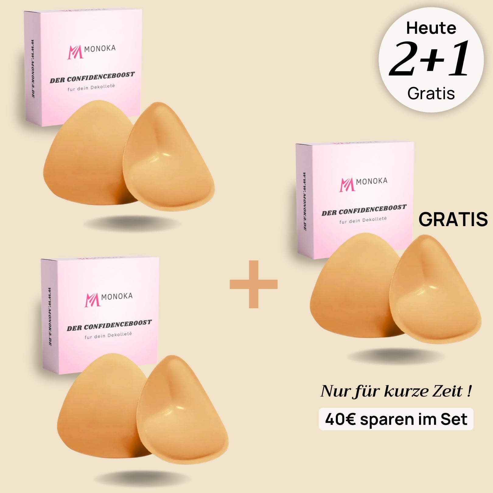 Pushpads Sparpacket™ - Spare 40€ im Set - Monoka