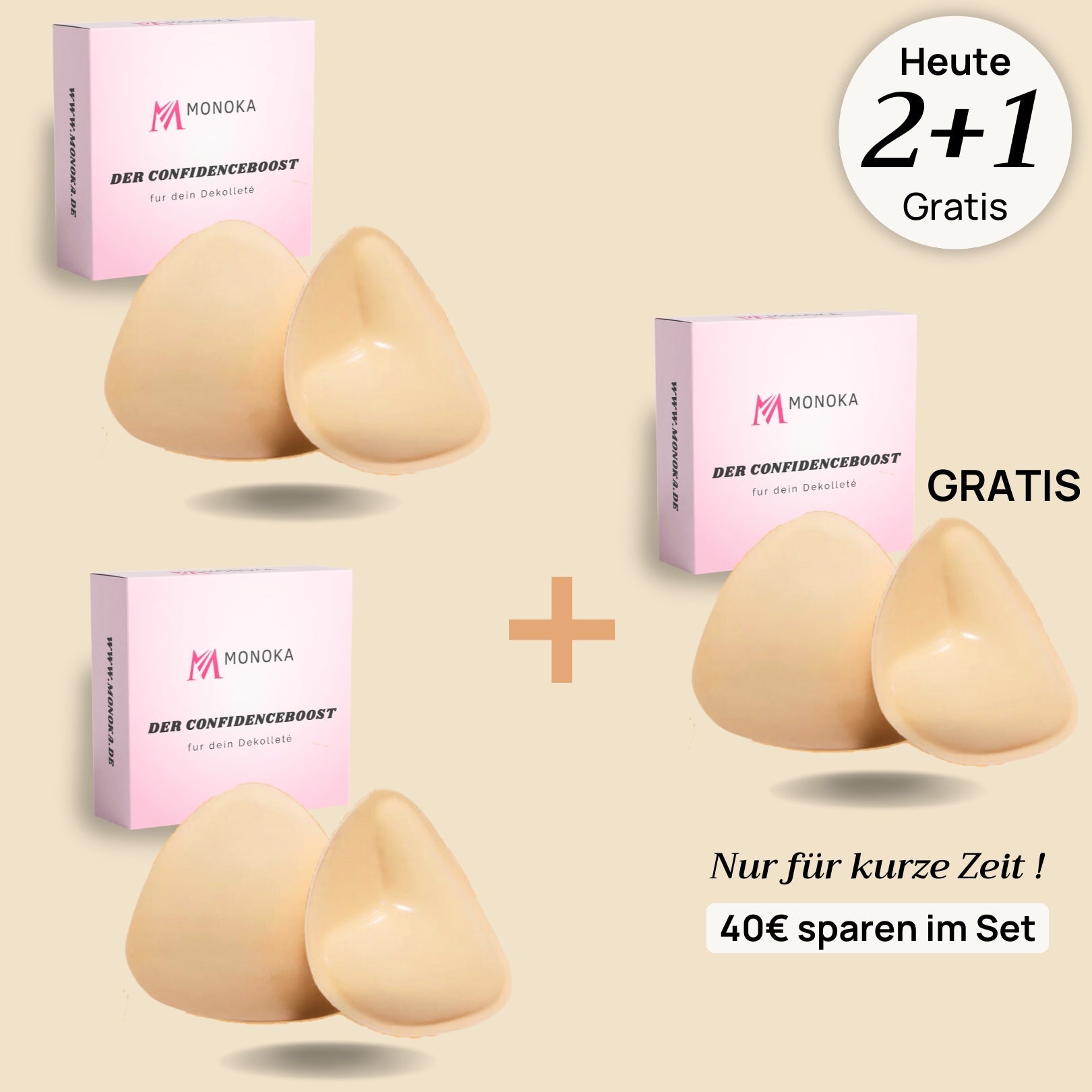 Pushpads Sparpacket™ - Spare 40€ im Set - Monoka