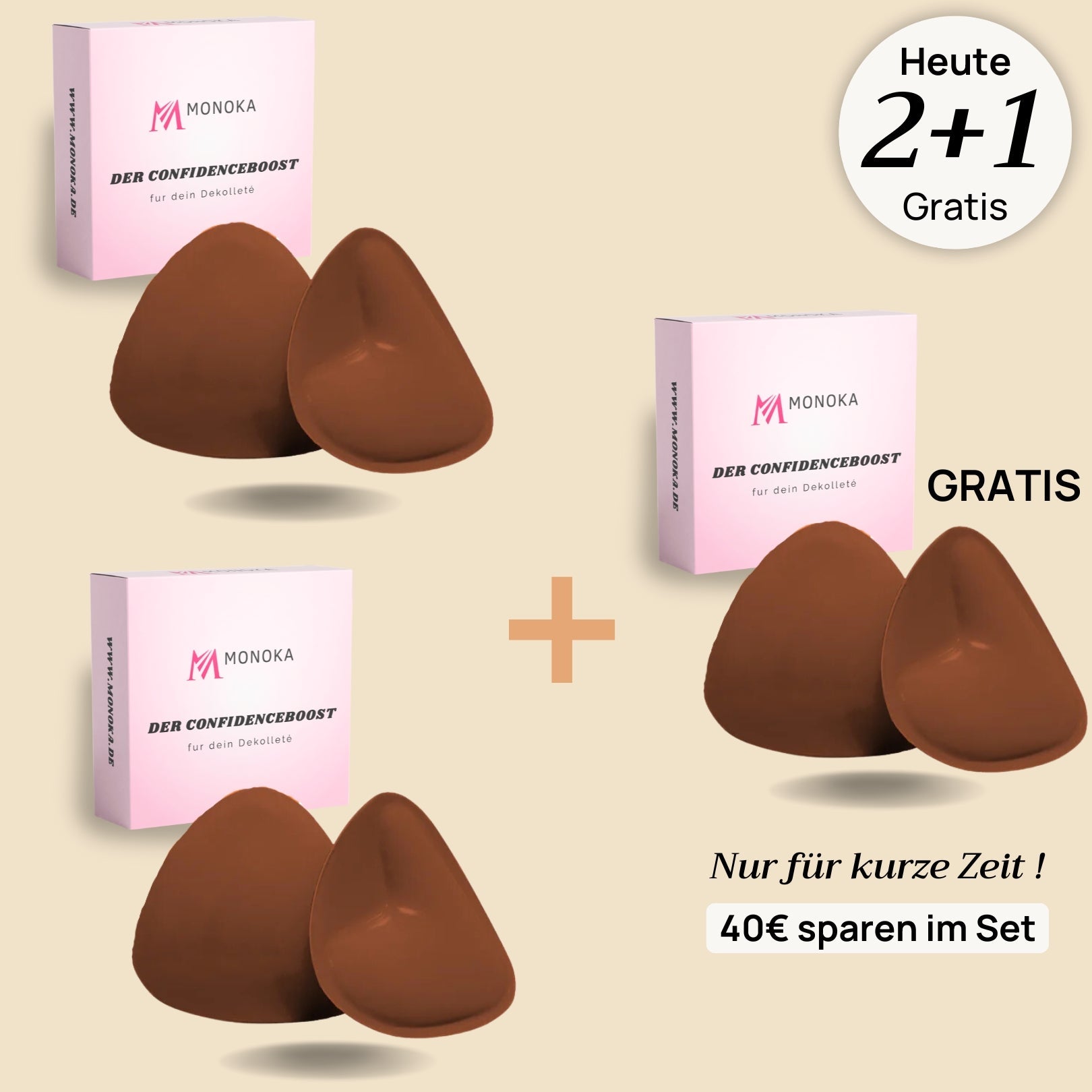 Pushpads Sparpacket™ - Spare 40€ im Set - Monoka