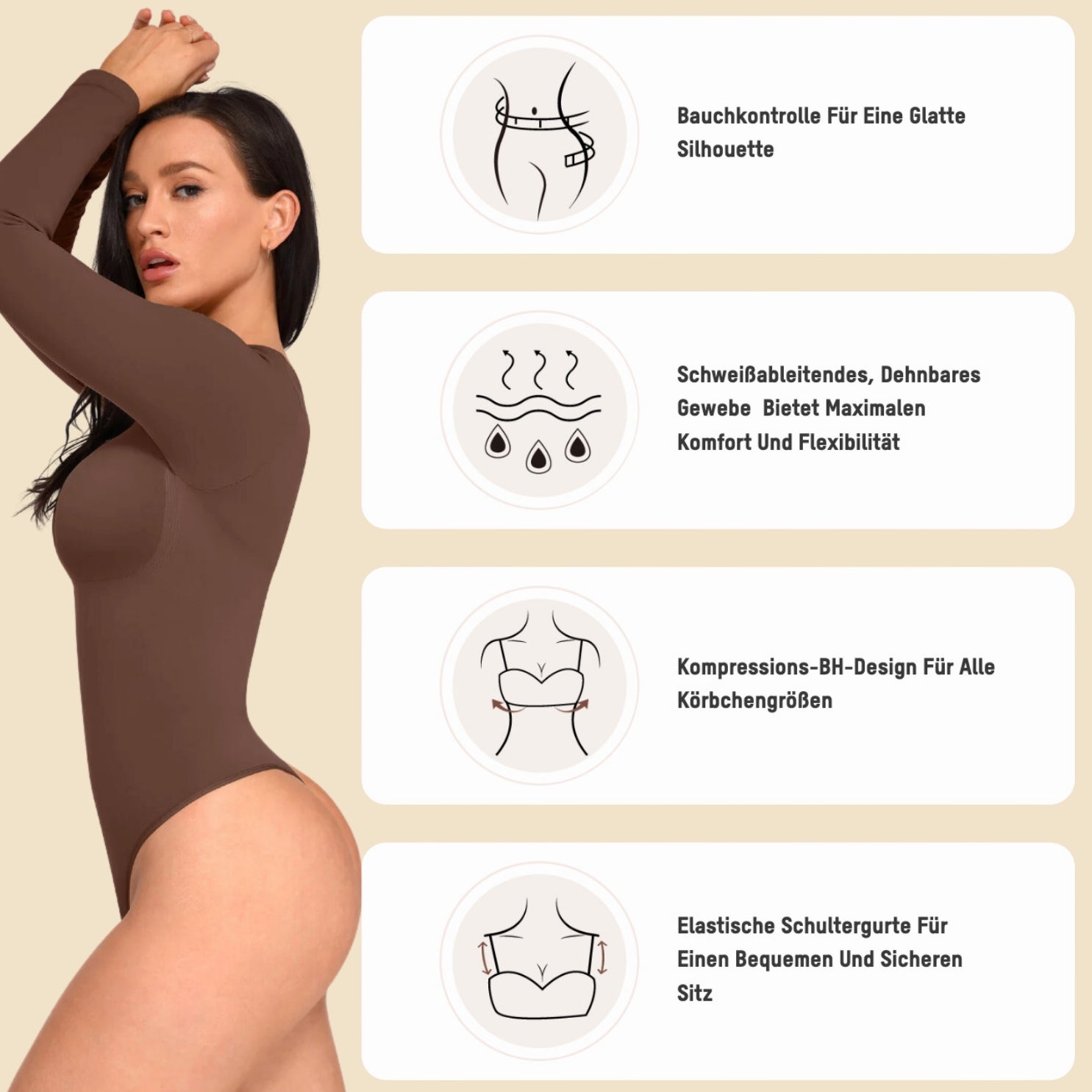 Shapewear™ Dein Wohlfühlbody für eine perfekt geformte Figur - Monoka