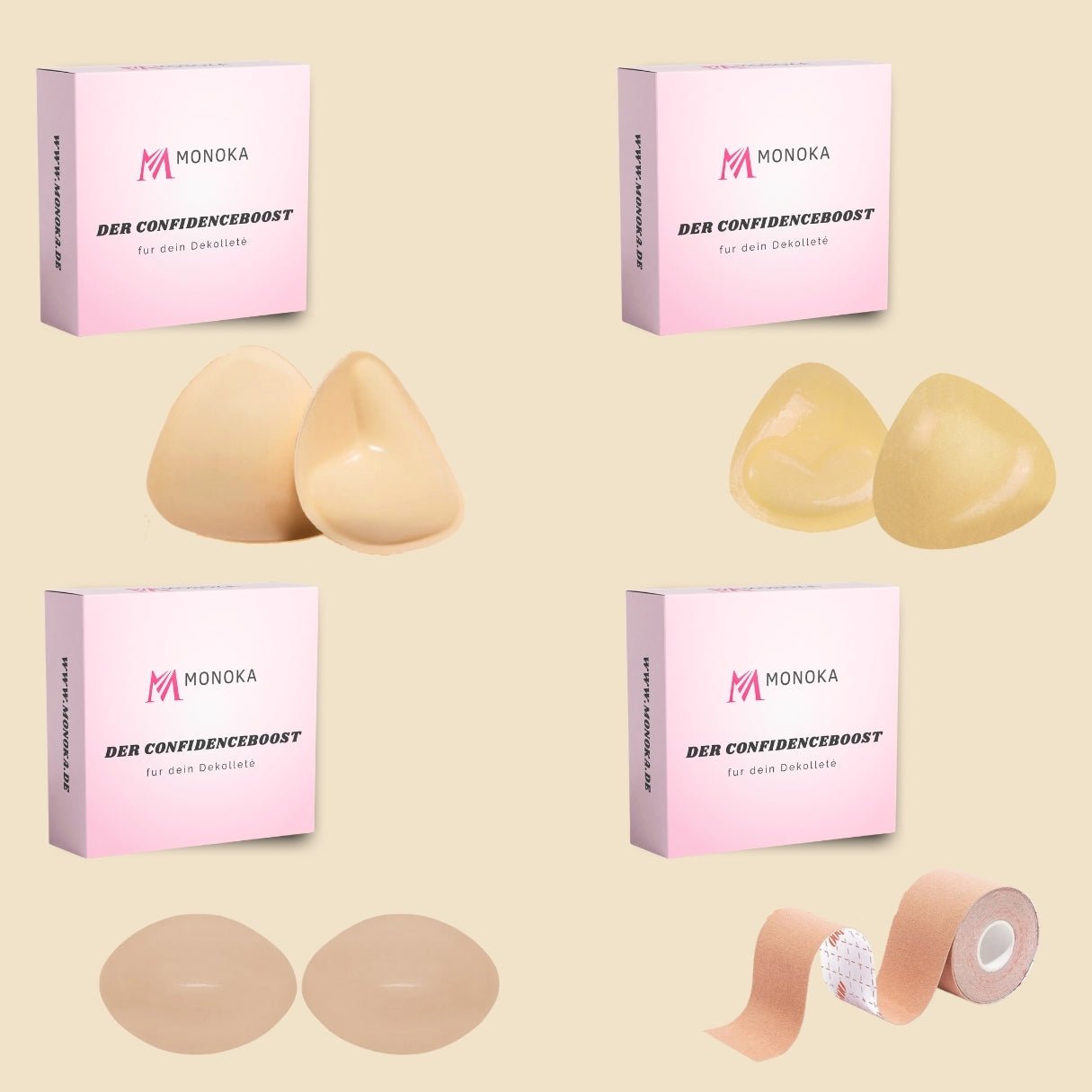 Traumhaft schöne Dekolletee Bundle - Monoka