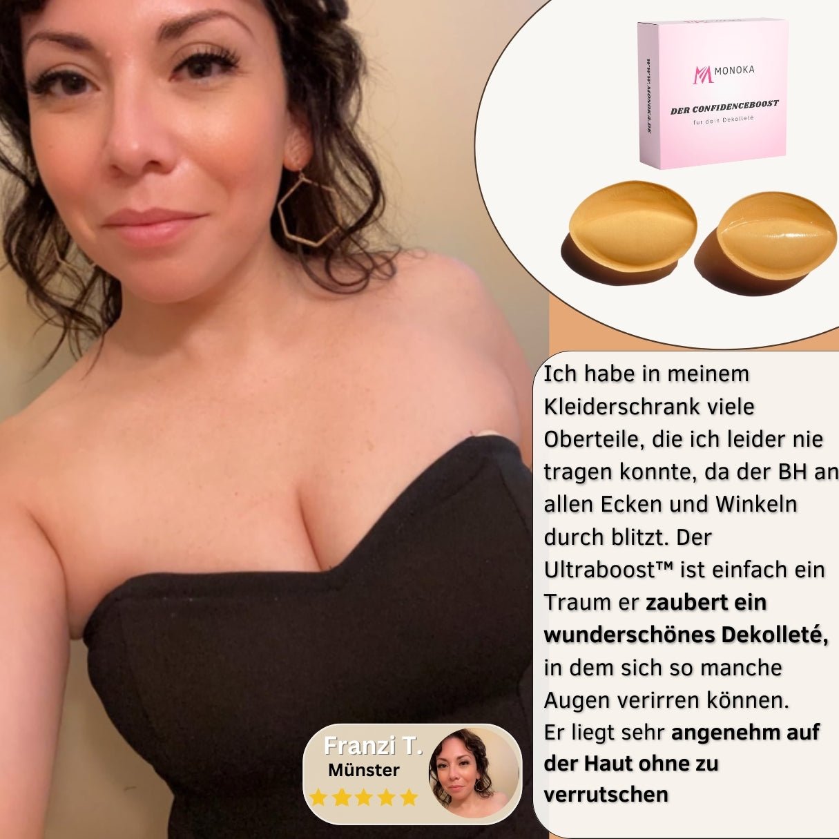 UltraBoost™ - Für Kleider, BH´s & Bandeau - Bikinis - Monoka