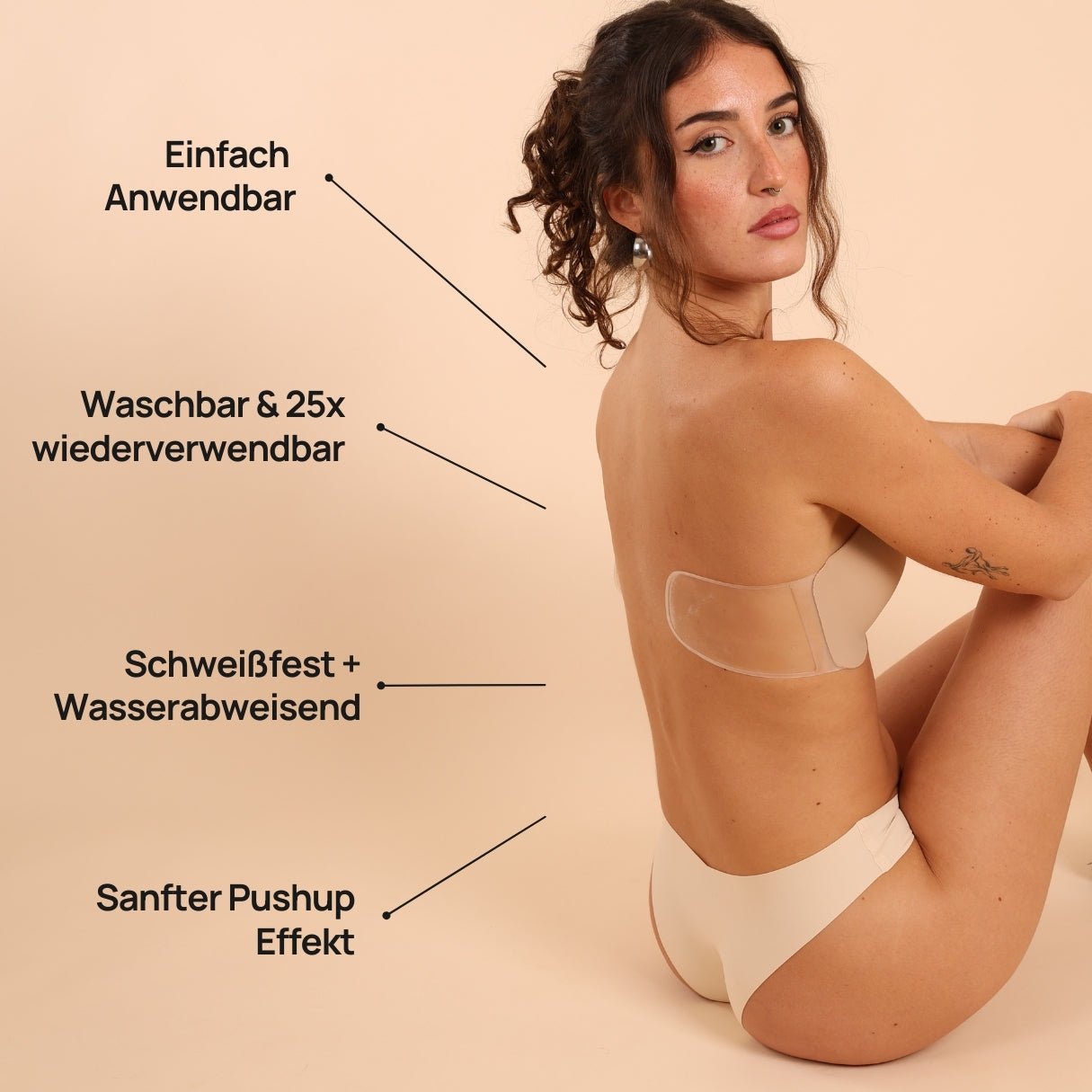 Unsichtbarer Pushup Klebe BH™ - Monoka