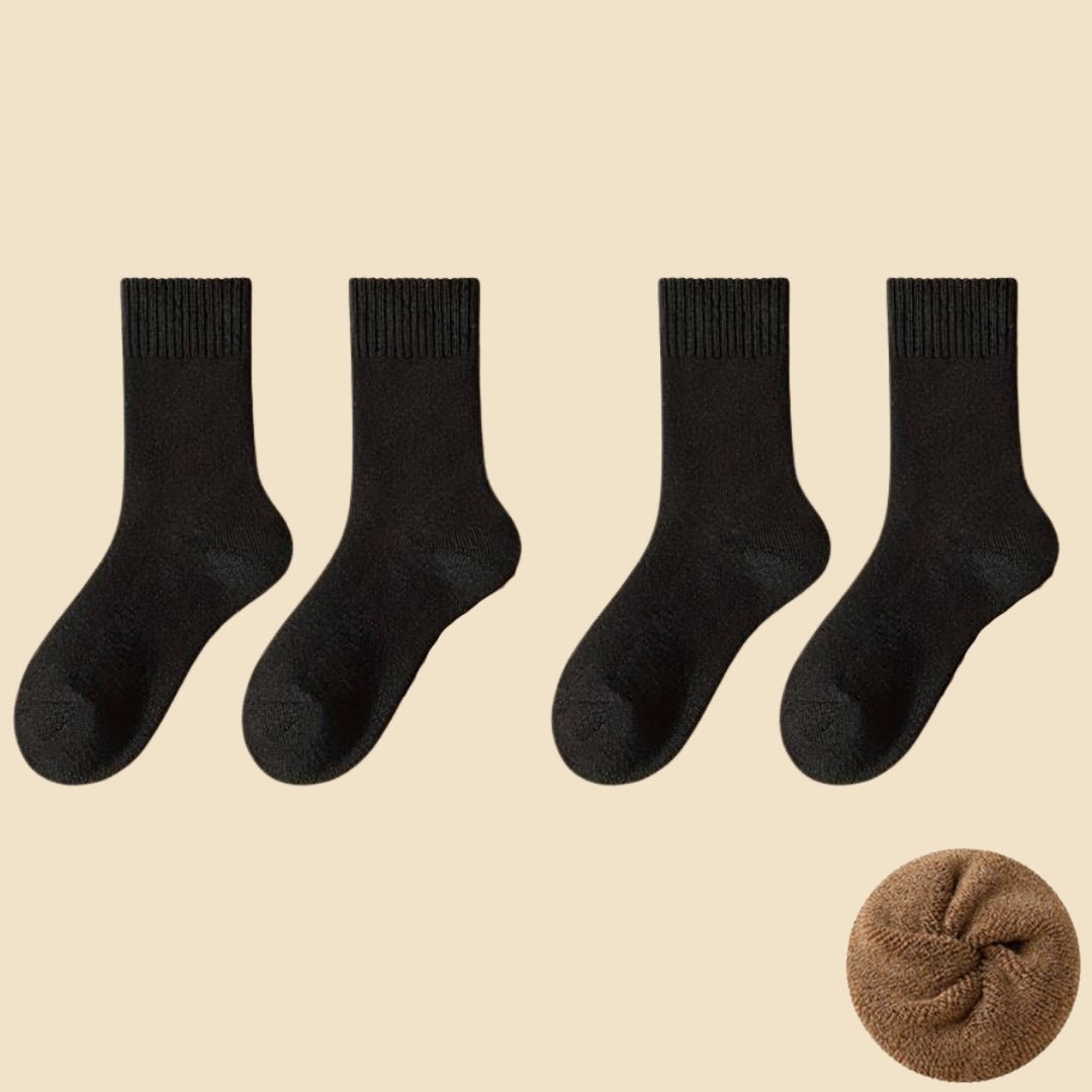 Winter Baumwoll Socken™ - kuschelig warm und weich - Monoka