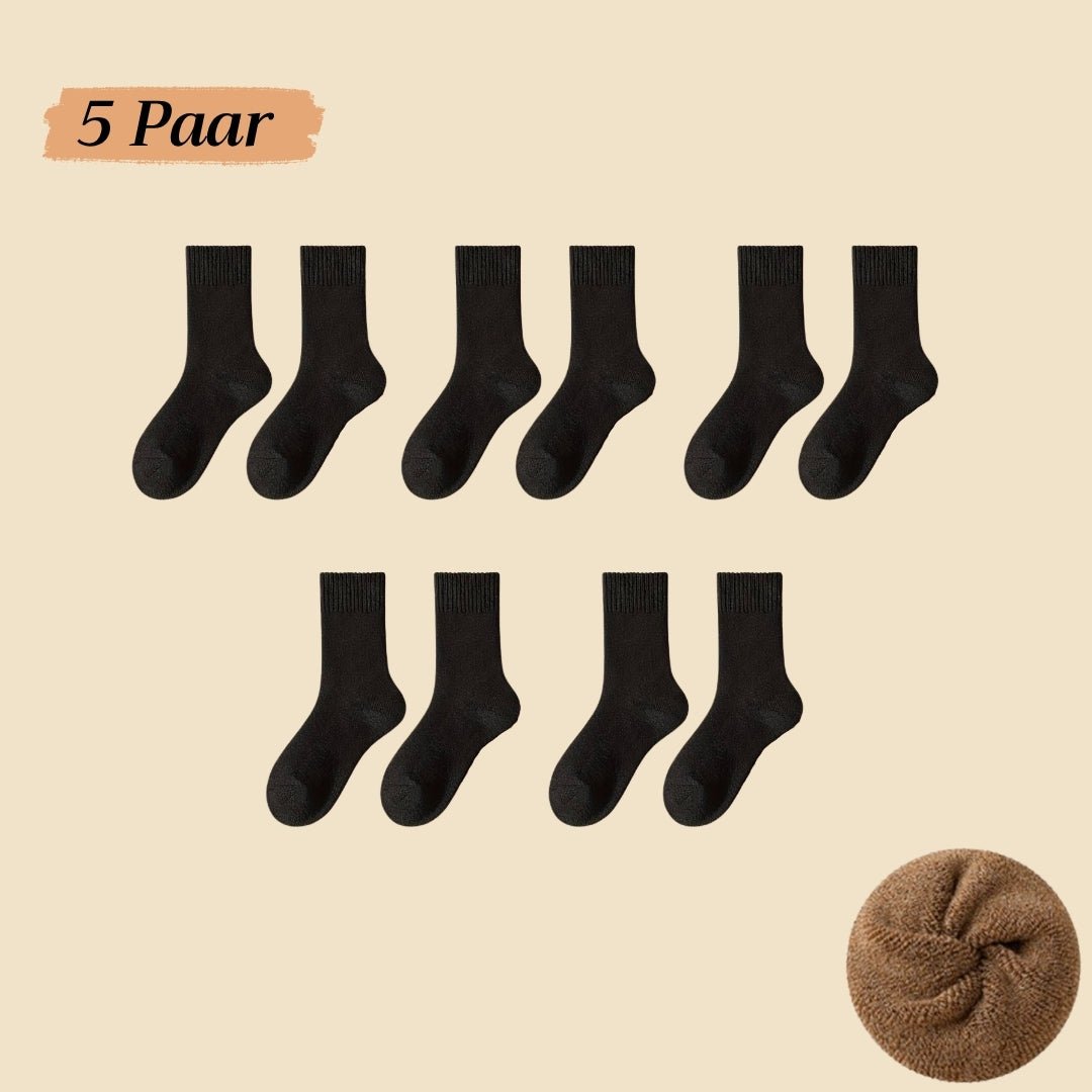 Winter Baumwoll Socken™ - kuschelig warm und weich - Monoka