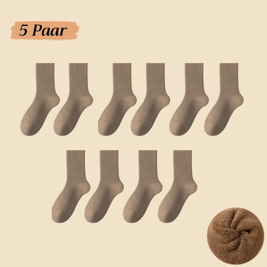 Winter Baumwoll Socken™ - kuschelig warm und weich - Monoka