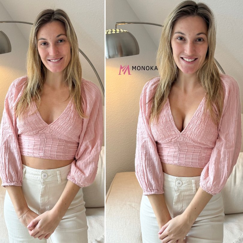 Monoka´s Pushpads™ - Doppelseitig klebende Pushup Nippelcover - Monoka