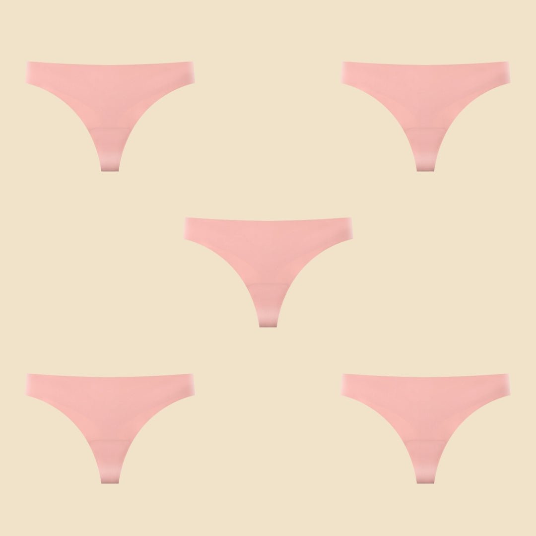 Bequemer nahtloser Slip - Set - Monoka