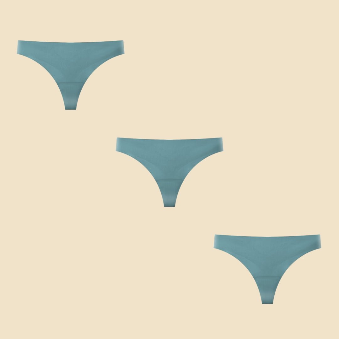 Bequemer nahtloser Slip - Set - Monoka