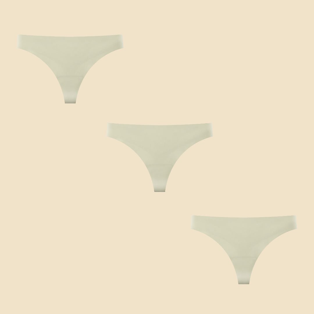 Bequemer nahtloser Slip - Set - Monoka