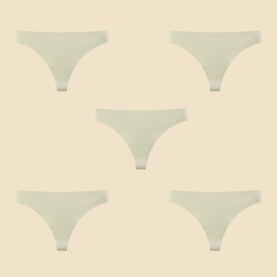 Bequemer nahtloser Slip - Set - Monoka