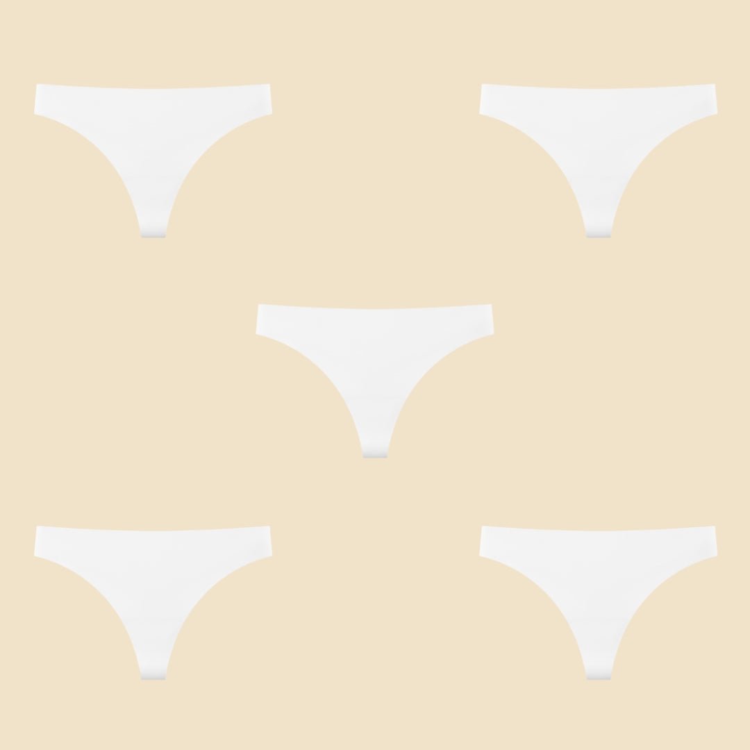Bequemer nahtloser Slip - Set - Monoka