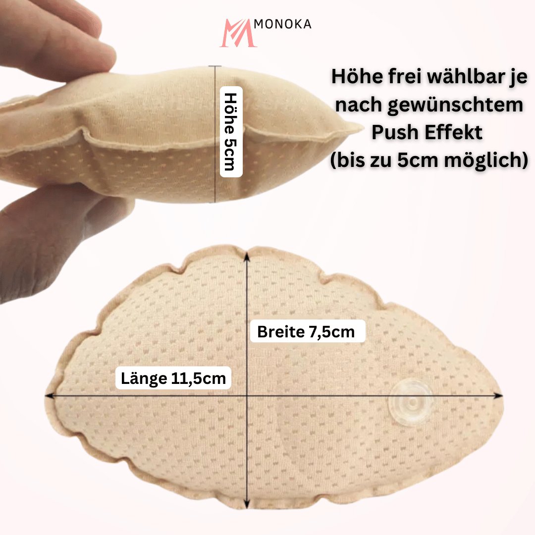 BHBoost™ aufpumpbare Pads für den BH - Monoka