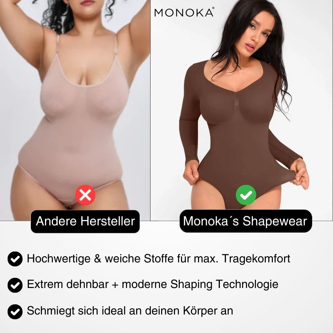 Feiner Bodysuit™ Ideale Ergänzung für schöne Outfits - Monoka