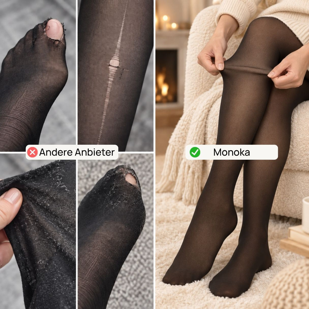 Fleece Strumpfhose™ - Monoka