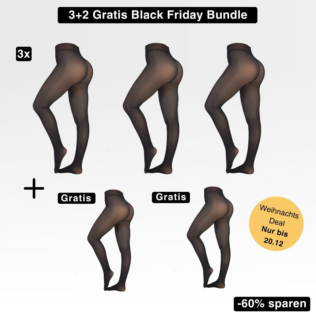 Fleece Strumpfhose™ 3+2 Gratis Bundle - Monoka