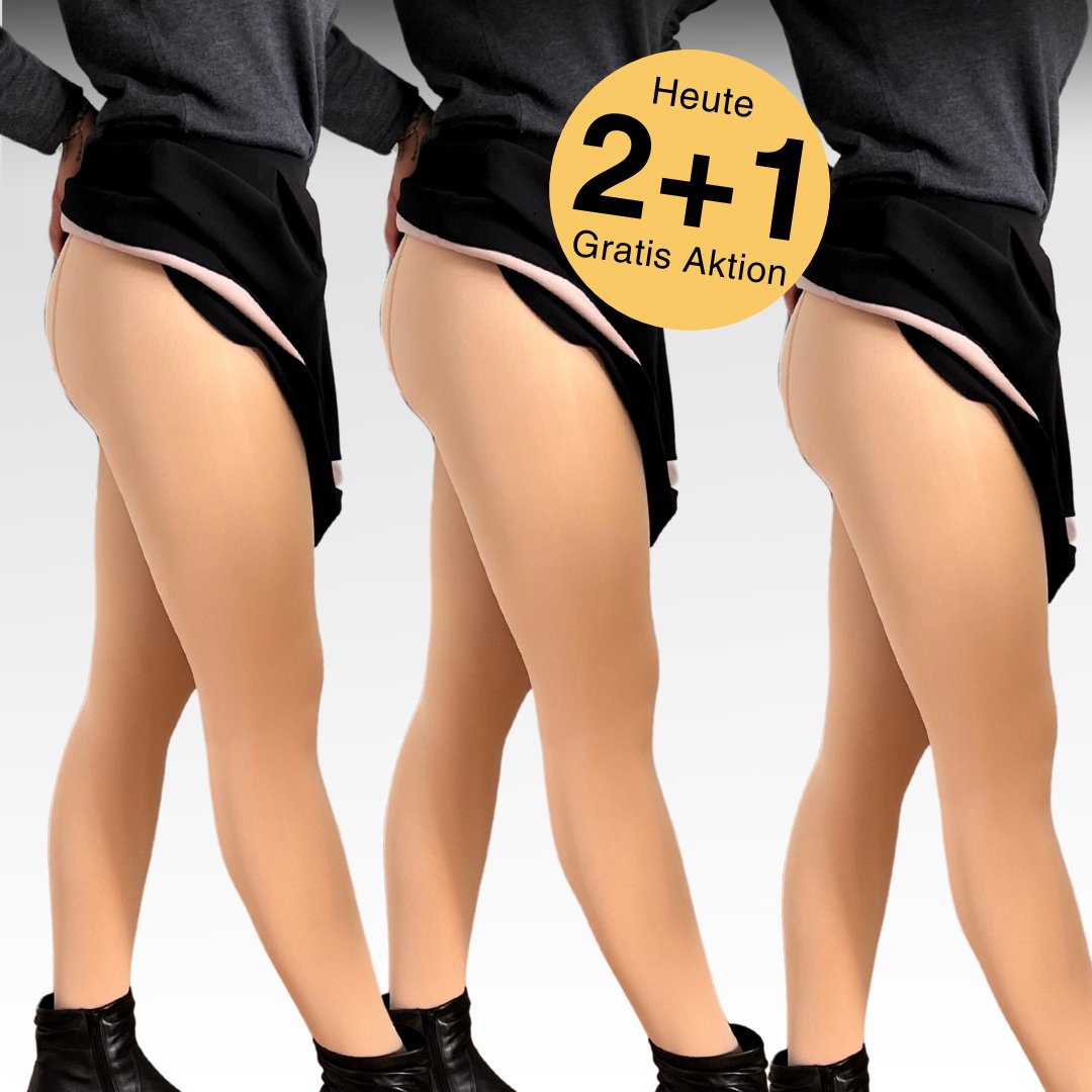 Fleece Strumpfhose™ 3er Set / 2+1 Gratis - Monoka