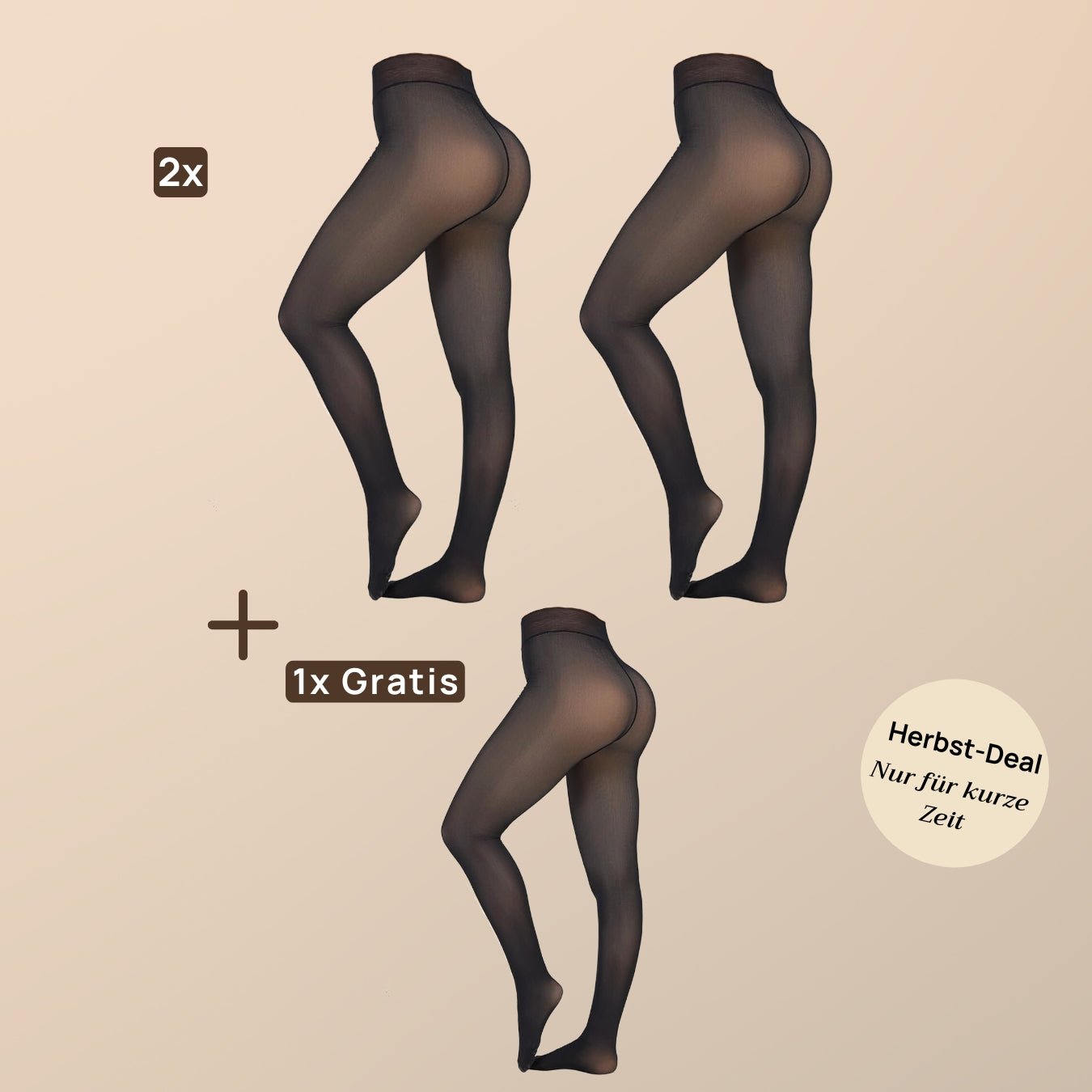 Fleece Strumpfhose™ 3er Set / 2+1 Gratis - Monoka