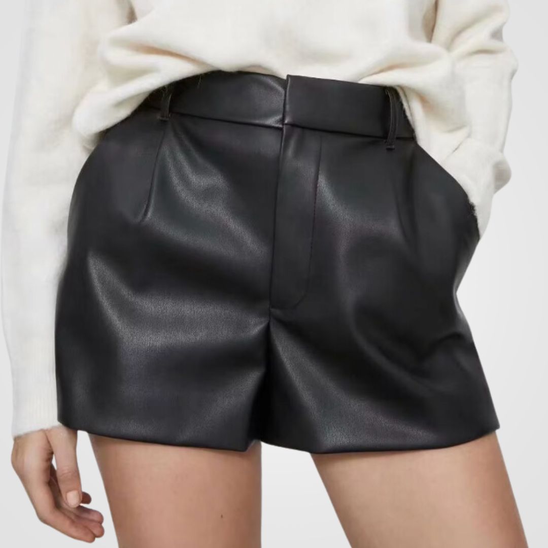 Kurze LederShorts™ Stylisch durch die Wintertage - Monoka