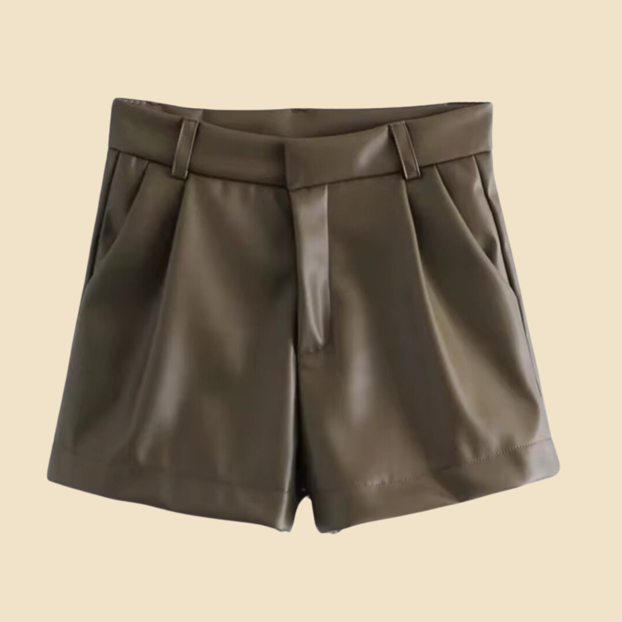 Kurze LederShorts™ Stylisch durch die Wintertage - Monoka