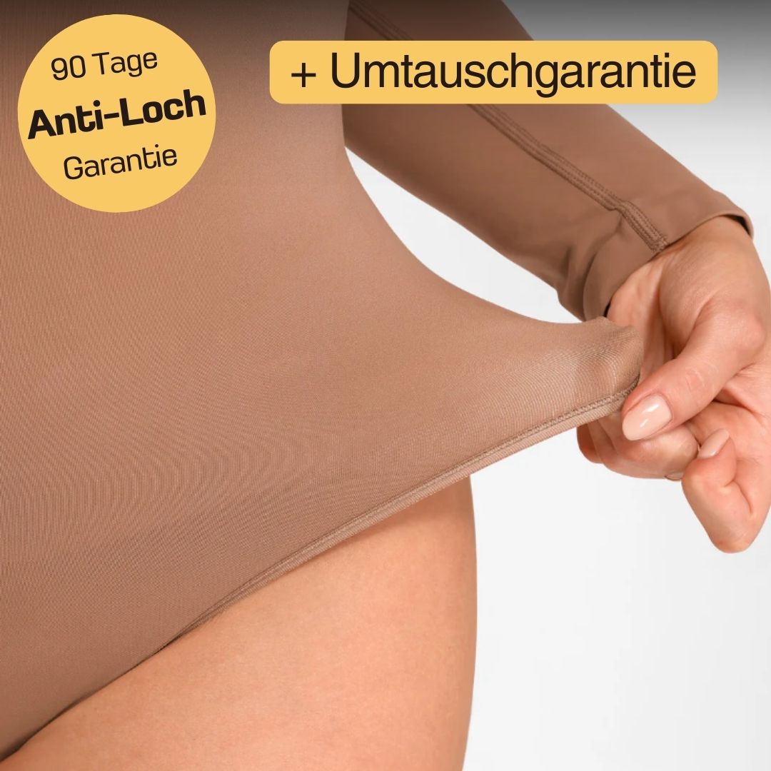 Langarm Body™ - Nahtloser Tanga - Bodysuit mit langen Ärmeln und Brustunterstützung, Shape Effekt - Monoka