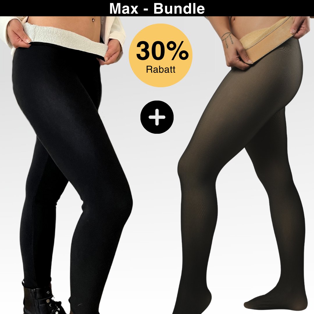 Max Bundle - Thermo Strumpfhose + Thermo Leggings - Monoka