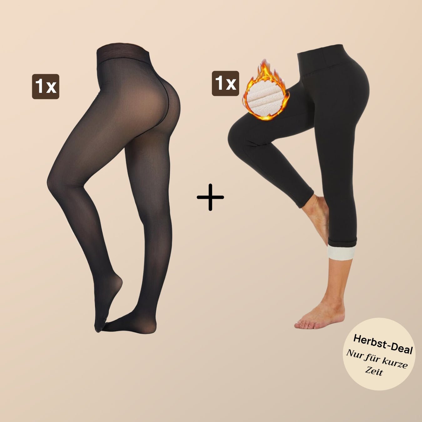 Max Bundle - Thermo Strumpfhose + Thermo Leggings - Monoka