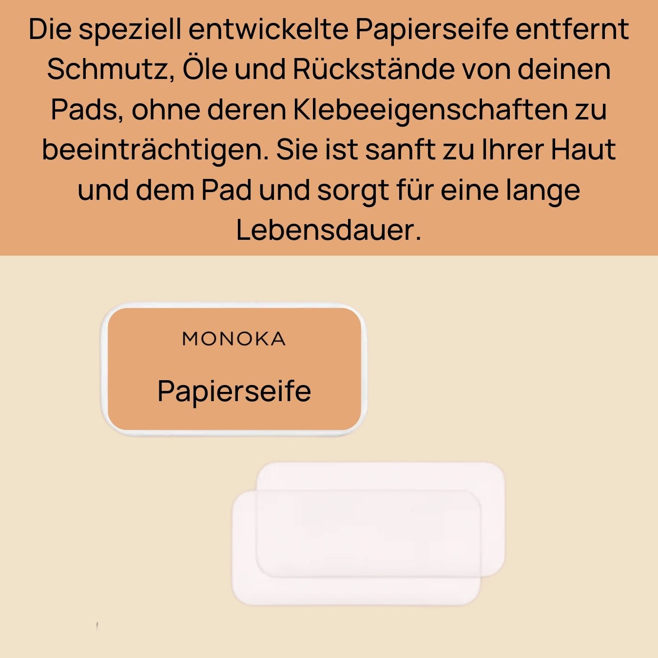 Monoka´s Pflegeset - Hält die Pads länger klebrig - Monoka