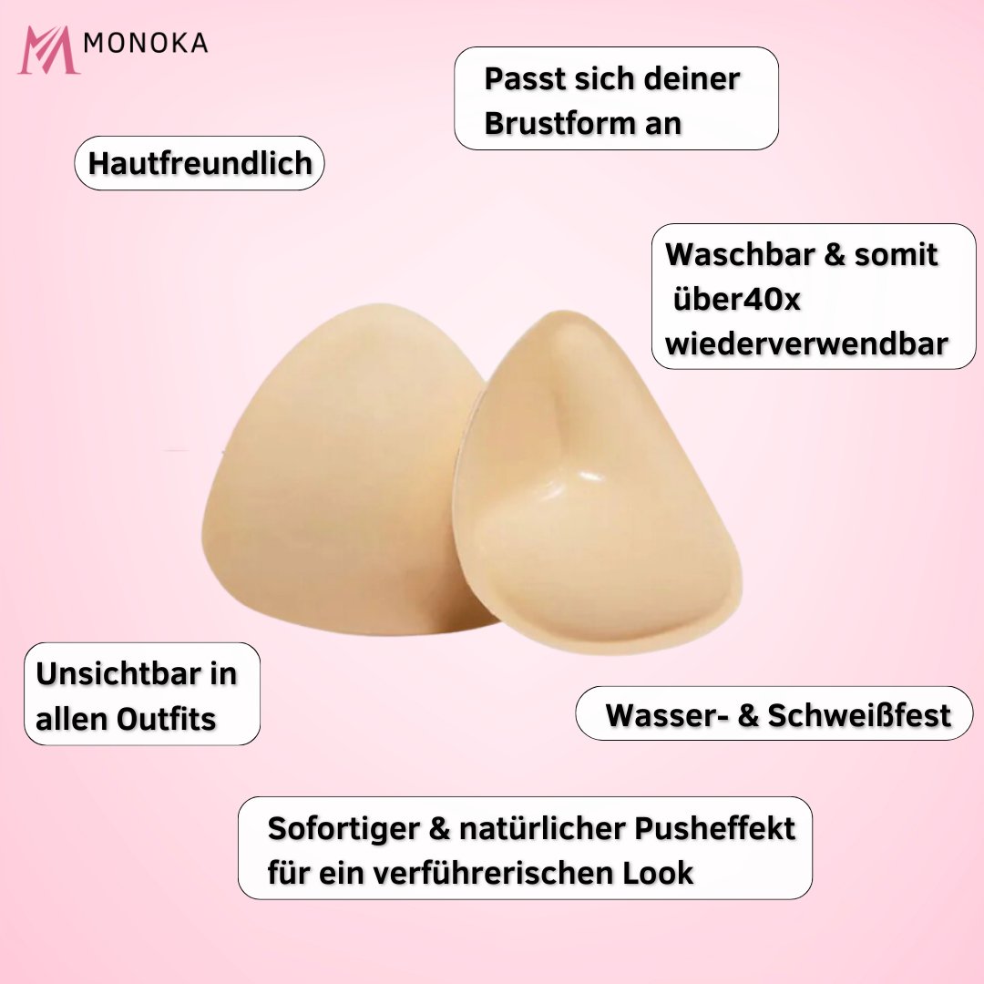 Monoka´s Pushpads™ - 2 Seitig klebende Nippelcover - Perfekt für den Sommer - Monoka