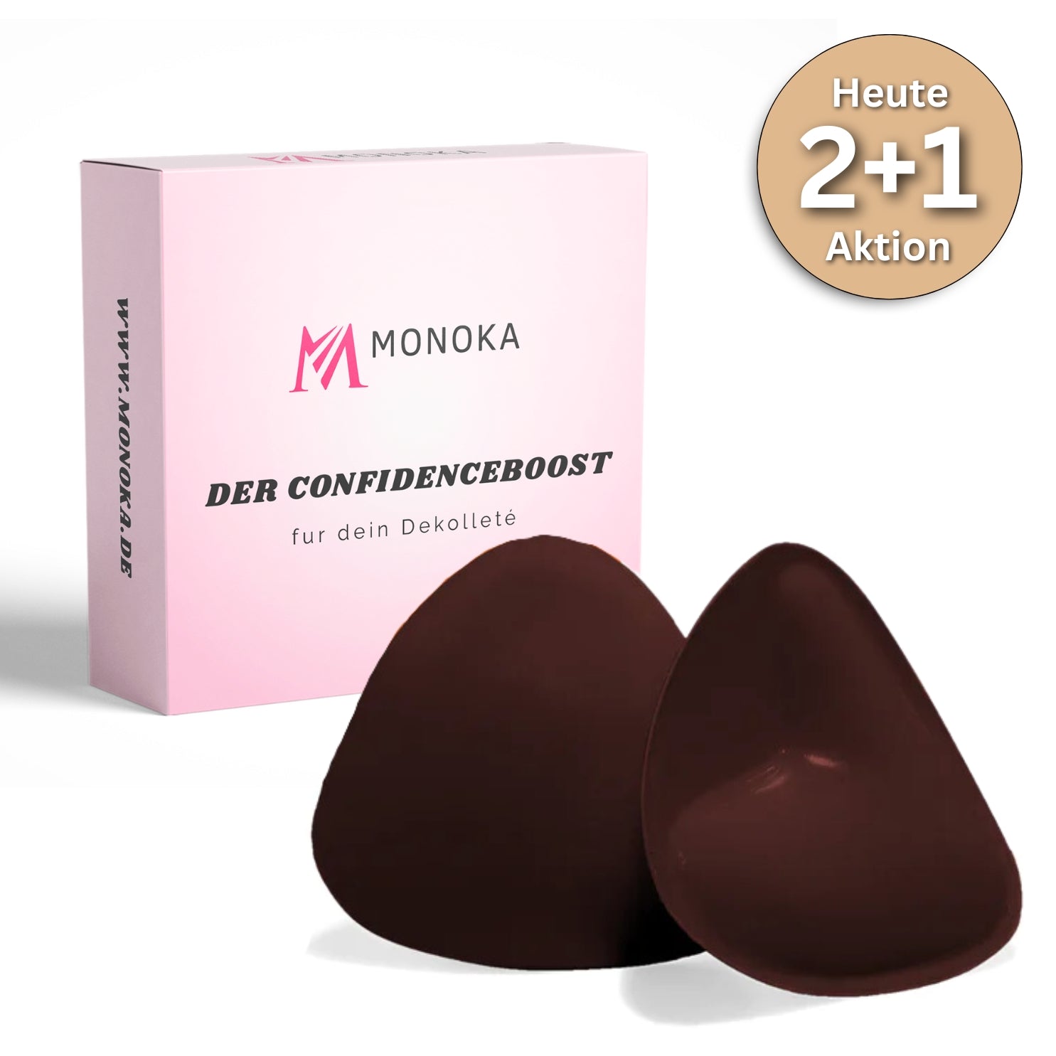 Monoka´s Pushpads™ Doppelseitig klebende Pushup Nippelcover - Monoka