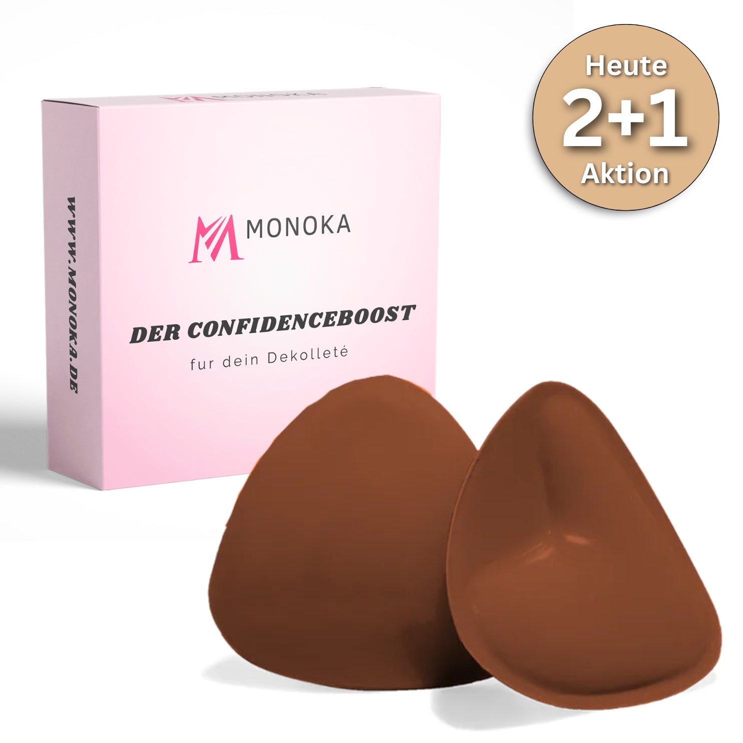 Monoka´s Pushpads™ Doppelseitig klebende Pushup Nippelcover - Monoka