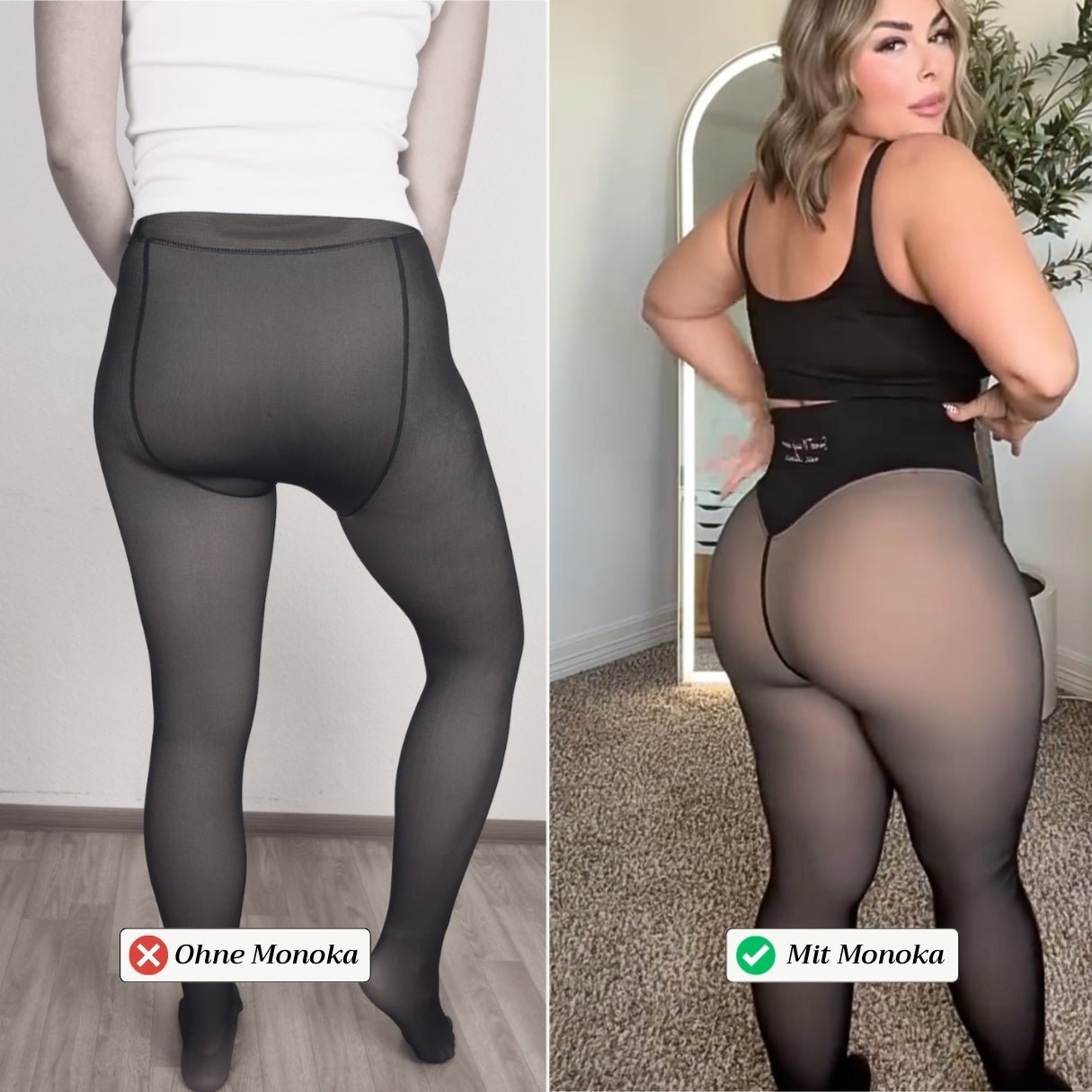 Shaping Fleece Strumpfhose™ - Monoka