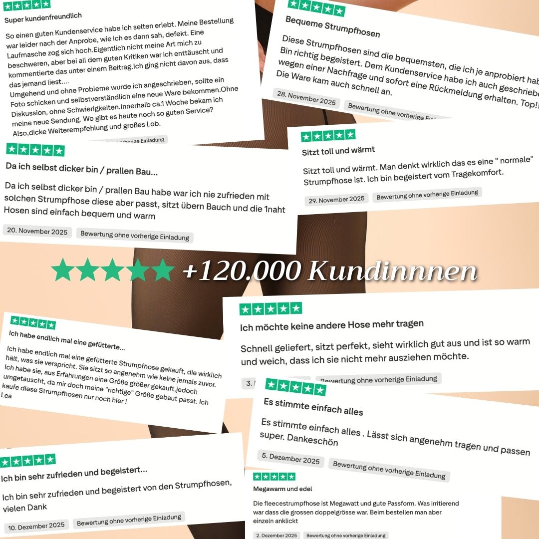 Shaping Fleece Strumpfhose™ - Monoka