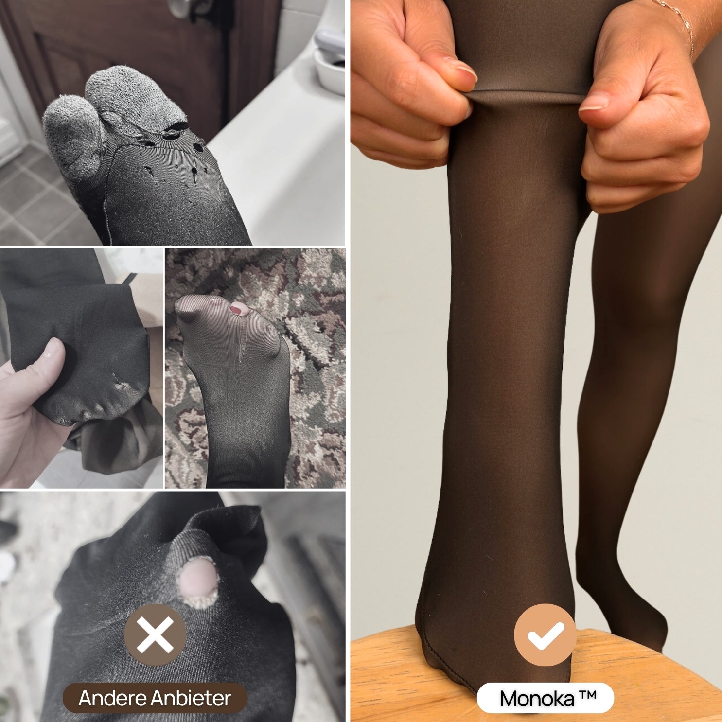 Shaping Fleece Strumpfhose™ - Monoka