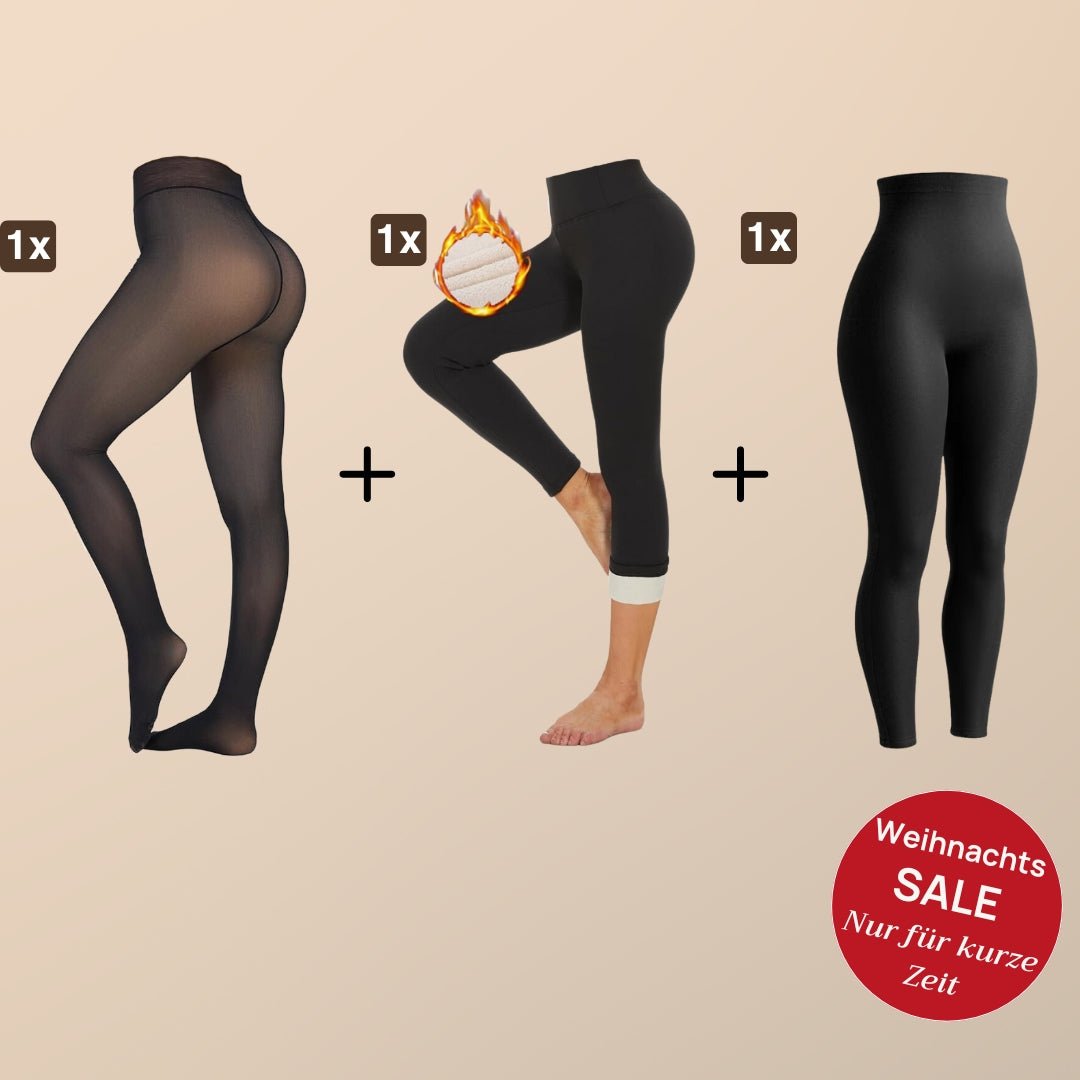 Thermo Strumpfhose + Thermo Leggings + Shaping Leggings - Monoka